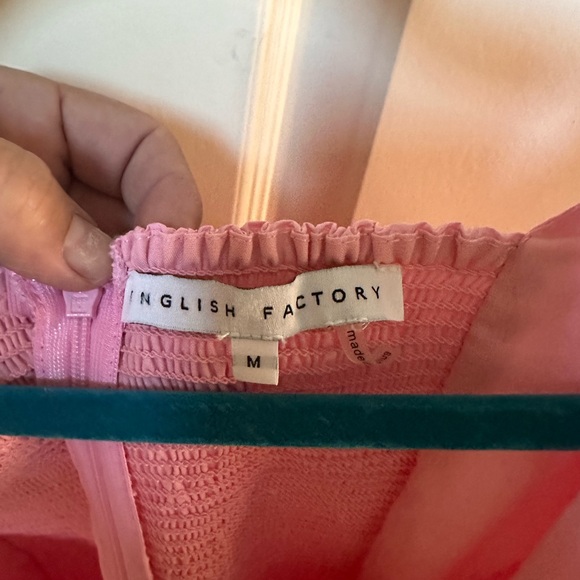 English Factory puff sleeve dress - Picture 3 of 6